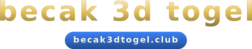 becak 3d togel logo